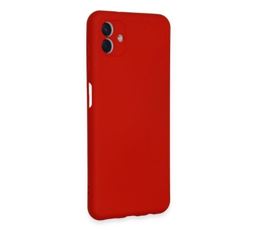 Samsung Galaxy A04E Kılıf Nano içi Kadife Silikon - Kırmızı Samsung Galaxy A04E Kılıf Nano içi Kadife Silikon - Kırmızı