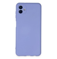 Samsung Galaxy A04E Kılıf Nano içi Kadife Silikon - Lila