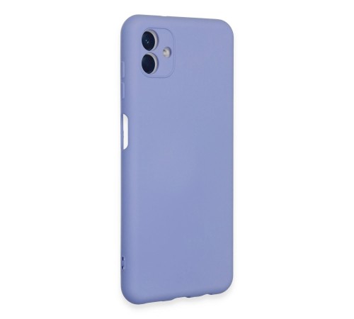 Samsung Galaxy A04E Kılıf Nano içi Kadife Silikon - Lila Samsung Galaxy A04E Kılıf Nano içi Kadife Silikon - Lila