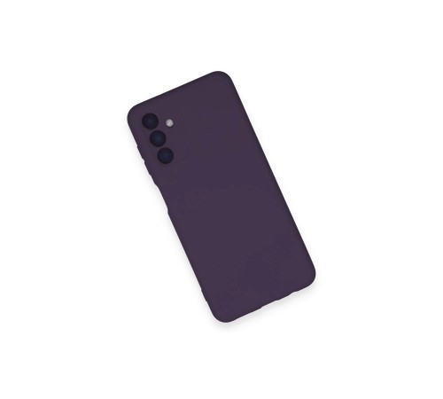Samsung Galaxy A14 4G Kılıf Nano içi Kadife Silikon - Mor Samsung Galaxy A14 4G Kılıf Nano içi Kadife Silikon - Mor