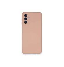 Samsung Galaxy A14 4G Kılıf Nano içi Kadife Silikon - Pudra