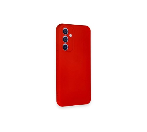 Samsung Galaxy A34 5G Kılıf Nano içi Kadife Silikon - Kırmızı Samsung Galaxy A34 5G Kılıf Nano içi Kadife Silikon - Kırmızı