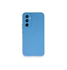 Samsung Galaxy A34 5G Kılıf Nano içi Kadife Silikon - Mavi
