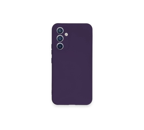 Samsung Galaxy A34 5G Kılıf Nano içi Kadife Silikon - Mor
