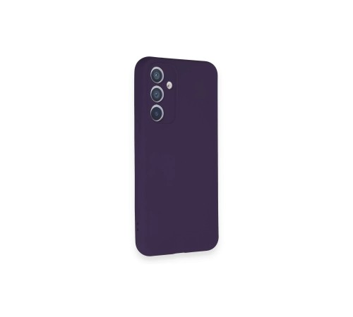 Samsung Galaxy A34 5G Kılıf Nano içi Kadife Silikon - Mor