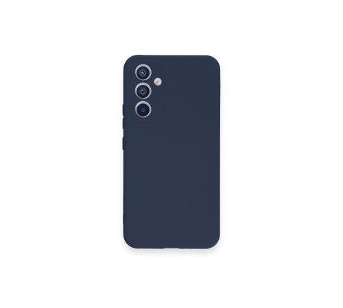 Samsung Galaxy A34 5G Kılıf Nano içi Kadife Silikon - Lacivert