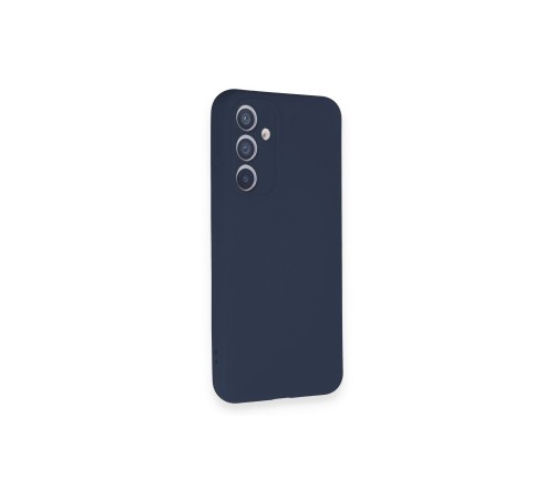 Samsung Galaxy A34 5G Kılıf Nano içi Kadife Silikon - Lacivert