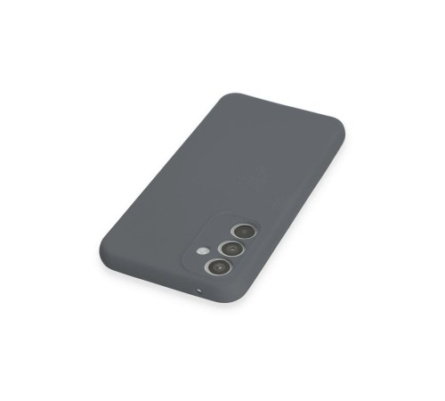 Samsung Galaxy A34 5G Kılıf Nano içi Kadife Silikon - Gri Samsung Galaxy A34 5G Kılıf Nano içi Kadife Silikon - Gri