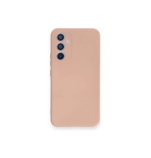 Samsung Galaxy A34 5G Kılıf Nano içi Kadife Silikon - Pudra