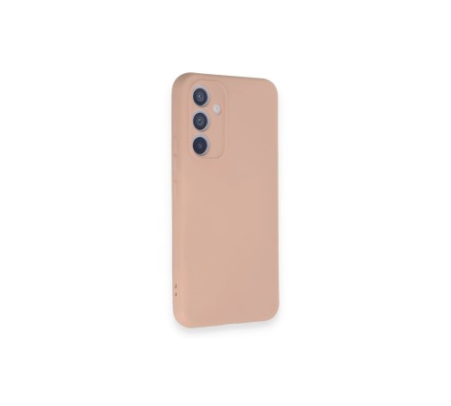 Samsung Galaxy A34 5G Kılıf Nano içi Kadife Silikon - Pudra