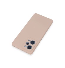 Xiaomi Redmi Note 12 Pro 5G Kılıf Nano içi Kadife Silikon - Pudra