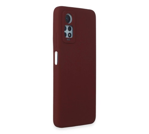 Xiaomi Redmi Note 12 Pro 4G Kılıf Nano içi Kadife Silikon - Bordo Xiaomi Redmi Note 12 Pro 4G Kılıf Nano içi Kadife Silikon - Bordo