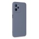 Realme C35 Kılıf Nano içi Kadife Silikon - Gri