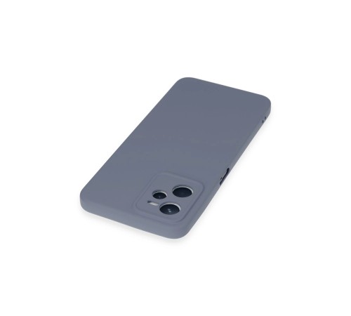 Realme C35 Kılıf Nano içi Kadife Silikon - Gri Realme C35 Kılıf Nano içi Kadife Silikon - Gri