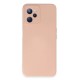 Realme C35 Kılıf Nano içi Kadife Silikon - Pudra