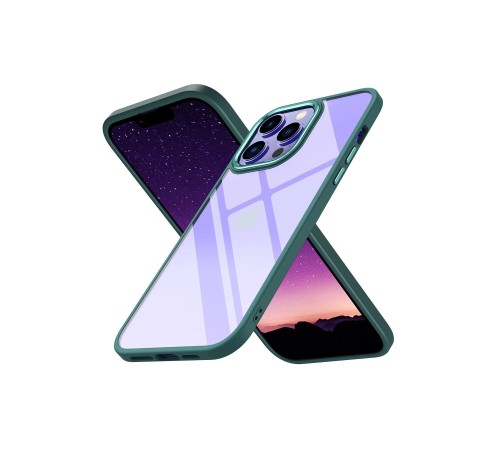 iPhone 14 Pro Kılıf Power Silikon - Koyu Yeşil
