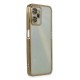 Realme C35 Kılıf Lensli Silikon - Gold