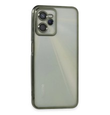 Realme C35 Kılıf Lensli Silikon - Yeşil