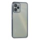 Realme C35 Kılıf Lensli Silikon - Açık Mavi