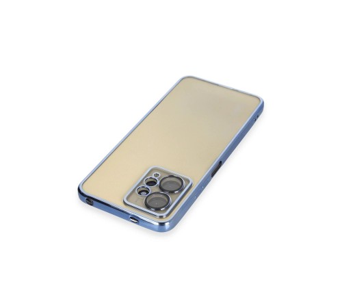 Xiaomi Redmi Note 12 4G Kılıf Lensli Silikon - Açık Mavi Xiaomi Redmi Note 12 4G Kılıf Lensli Silikon - Açık Mavi