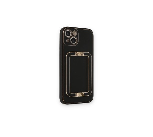 iPhone 14 Kılıf Coco Elit Kapak - Siyah iPhone 14 Kılıf Coco Elit Kapak - Siyah