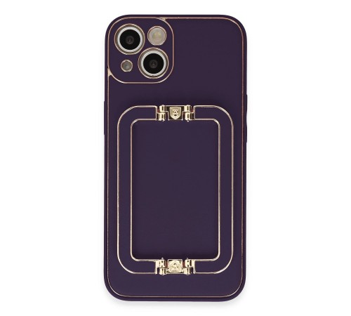 iPhone 14 Kılıf Coco Elit Kapak - Derin Mor iPhone 14 Kılıf Coco Elit Kapak - Derin Mor