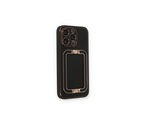 iPhone 14 Pro Kılıf Coco Elit Kapak - Siyah iPhone 14 Pro Kılıf Coco Elit Kapak - Siyah