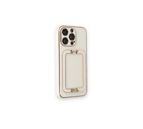 iPhone 14 Pro Kılıf Coco Elit Kapak - Beyaz iPhone 14 Pro Kılıf Coco Elit Kapak - Beyaz