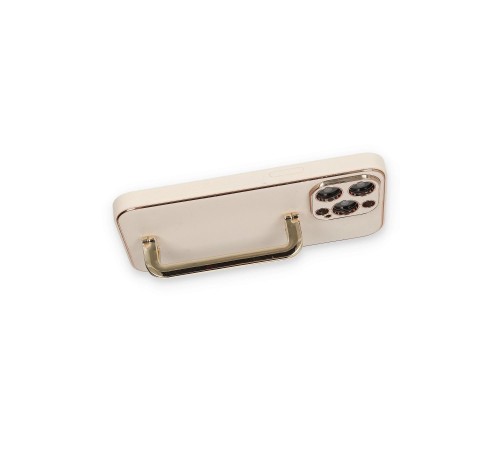 iPhone 14 Pro Kılıf Coco Elit Kapak - Gold iPhone 14 Pro Kılıf Coco Elit Kapak - Gold