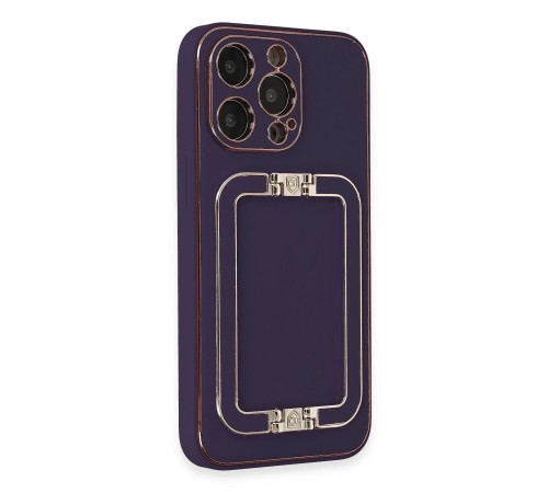 iPhone 14 Pro Kılıf Coco Elit Kapak - Derin Mor iPhone 14 Pro Kılıf Coco Elit Kapak - Derin Mor