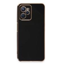 Realme C35 Kılıf Volet Silikon - Siyah