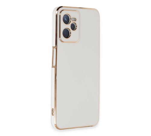 Realme C35 Kılıf Volet Silikon - Beyaz Realme C35 Kılıf Volet Silikon - Beyaz