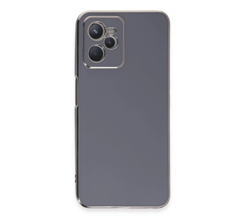 Realme C35 Kılıf Volet Silikon - Mavi