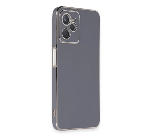 Realme C35 Kılıf Volet Silikon - Mavi