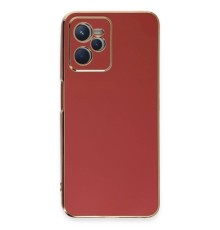 Realme C35 Kılıf Volet Silikon - Kırmızı