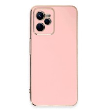 Realme C35 Kılıf Volet Silikon - Pembe