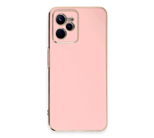 Realme C35 Kılıf Volet Silikon - Pembe
