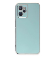 Realme C35 Kılıf Volet Silikon - Açık Yeşil
