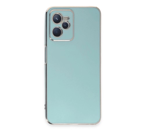 Realme C35 Kılıf Volet Silikon - Açık Yeşil