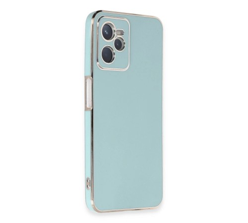 Realme C35 Kılıf Volet Silikon - Açık Yeşil