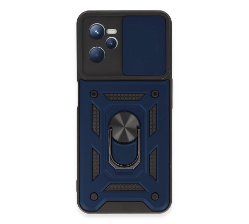 Realme C35 Kılıf Pars Lens Yüzüklü Silikon - Lacivert Realme C35 Kılıf Pars Lens Yüzüklü Silikon - Lacivert