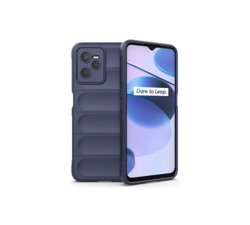 Realme C35 Kılıf Optimum Silikon - Lacivert Realme C35 Kılıf Optimum Silikon - Lacivert
