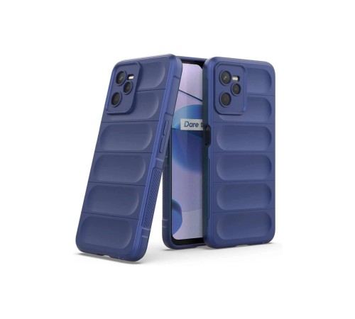 Realme C35 Kılıf Optimum Silikon - Lacivert Realme C35 Kılıf Optimum Silikon - Lacivert