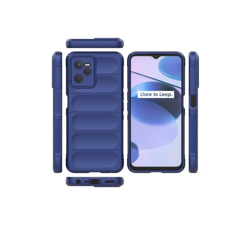 Realme C35 Kılıf Optimum Silikon - Lacivert Realme C35 Kılıf Optimum Silikon - Lacivert