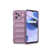 Realme C35 Kılıf Optimum Silikon - Mor