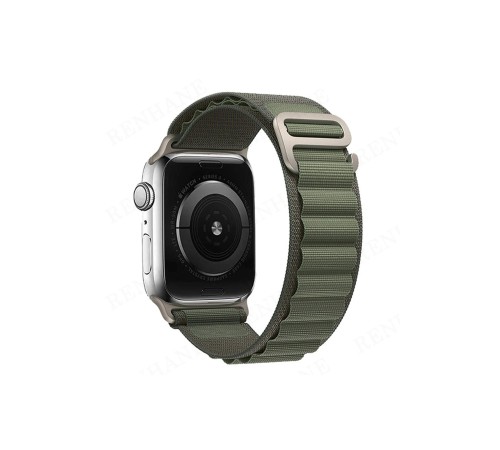 Apple Watch Ultra 49mm Mountain Kordon - Yeşil