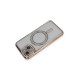 iPhone 14 Kılıf Joke Simli Magneticsafe Kılıf - Gold