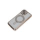 iPhone 14 Kılıf Joke Simli Magneticsafe Kılıf - Gold