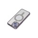 iPhone 14 Kılıf Joke Simli Magneticsafe Kılıf - Derin Mor