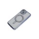 iPhone 14 Kılıf Joke Simli Magneticsafe Kılıf - Mavi